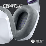 Logitech G733 Lightspeed Wireless Gaming Headset White