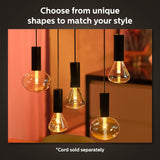 Philips Hue Lightguide Ellipse Smart LED Bulb – Handblown Glass - Colo