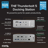 STATION D'ACCUEIL PLUGABLE TBT5 DOUBLE HDMI 2.1 ET CHARGE 140W