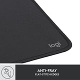 Logitech Mouse Pad - Studio Series, Computer Mouse Mat with Anti-Slip