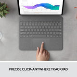 Logitech Combo Touch iPad Pro 12.9-inch (5th, 6th gen - 2021, 2022) Ke