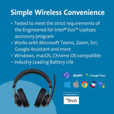 Casque circum-auriculaire Bluetooth Kensington K83452WW H3000