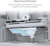 ASUS ROG Herculx Graphics Card Holder White Edition (Tool-Free Design,