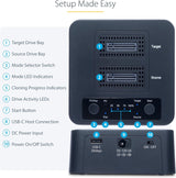 StarTech.com 1:1 M.2 NVMe Drive Duplicator, 90 GBpm Standalone M.2 SSD