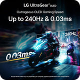 LG Gaming Monitor Ultragear OLED 27GX704A-B 27-inch/WQHD (2560 x 1440)