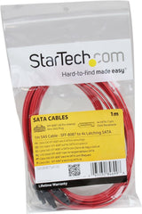 StarTech.com SAS8087S4100 1m Serial Attached SCSI SAS Cable, SFF-8087
