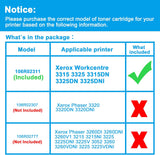 LCL Compatible Toner Cartridge for Xerox 106R02311 106R02309 5000 Page