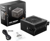 MSI MAG A650BN, Non-Modular Compact 650W Power Supply, 80+ Bronze, Low