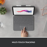 Logitech Combo Touch, étui-clavier détachable pour iPad (10e génération et A16)