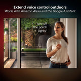 Philips Hue Calla Outdoor Smart Pathway Light, 1 Pack, White & Color A