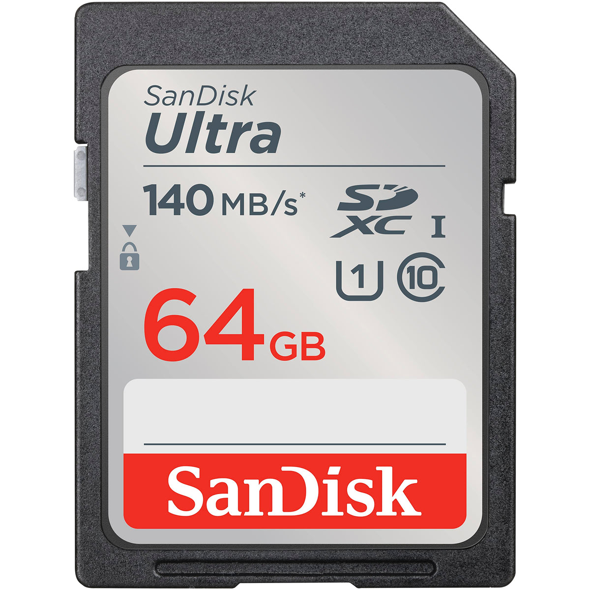 Western Digital SDSDUGN-064G-GN6IN, Ultra GO, SDXC UHS-I, 140MB/S R, C10, U1, V10, N/JC, 4X6 Blister, Imaging, Global