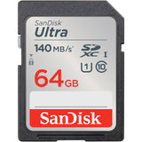 Western Digital SDSDUGN-064G-GN6IN, Ultra GO, SDXC UHS-I, 140MB/S R, C10, U1, V10, N/JC, 4X6 Blister, Imaging, Global