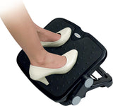 StarTech.com Under Desk Foot Rest - 18in x 14in - Adjustable Height an