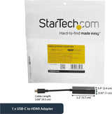 StarTech.com CDPVGDVHDMDP USB C to HDMI Adapter