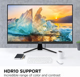 ViewSonic VX3267U-4K 4K UHD 32 Inch IPS Monitor with 65W USB C, HDR10