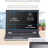 StarTech.com 16-inch 16:10 Flip-Up Privacy Screen with Touch, Laptop S