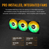 ASUS TUF Gaming LC III 360 ARGB AIO Cooler with pre-Installed & Integr