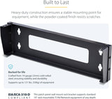 StarTech.com 1U Vertical Wall-Mount Bracket for 19inch Rack Mountable