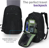 Sac à dos Targus Spruce EcoSmart de voyage et compatible avec les contrôles de sécurité, Bu