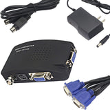 COMPOSITE S-VIDEO TO VGA VIDEO CONVERTER