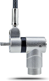 StarTech.com 3-in-1 Universal Laptop Lock 6.6ft (2m), Master Keyed Sec