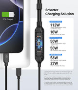 Cable Matters Braided USB C Multi Charging Cable - 6ft, Supports [140W