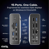 USB-C MST TRIPLE DISPLAY DOCK USB-C MST TRIPLE DISPLAY DOCK