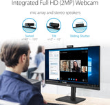 ASUS BE279QSK 27IN 1920 x 1080 FHD IPS Monitor with Webcam