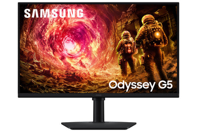 SAMSUNG 27 inch Odyssey G5 QHD IPS Gaming Monitor 180Hz 1ms HDR10 G-Sy