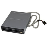 StarTech.com 35FCREADBK3 3.5-Inch Front Bay 22-in-1 USB 2.0 Internal M