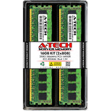 A-Tech Kit 16GB (2x8GB) DDR3 1866MHz PC3-14900R ECC RDIMM 1Rx4 Simple