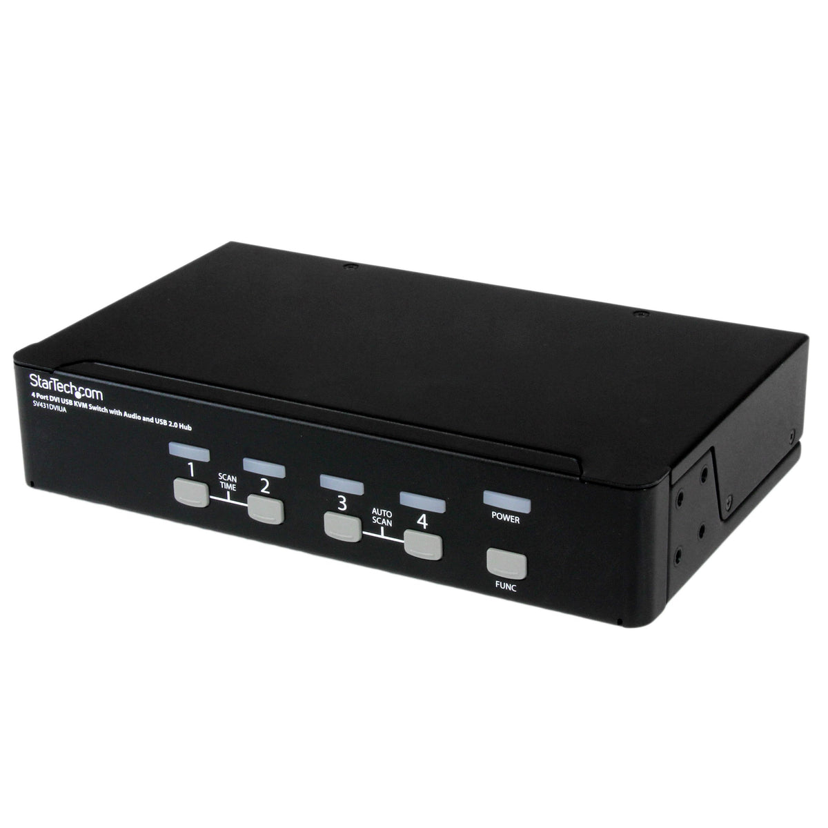 StarTech.com SV431DVIUA 4-Port DVI USB KVM Switch with Audio and USB 2