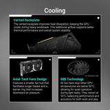 ASUS Dual GeForce RTX™ 5060 8GB GDDR7 OC Edition (PCIe 5.0, 8GB GDDR7,