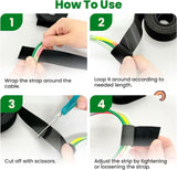 CABLE TIES HOOK-AND-LOOP 50FT. ROLL