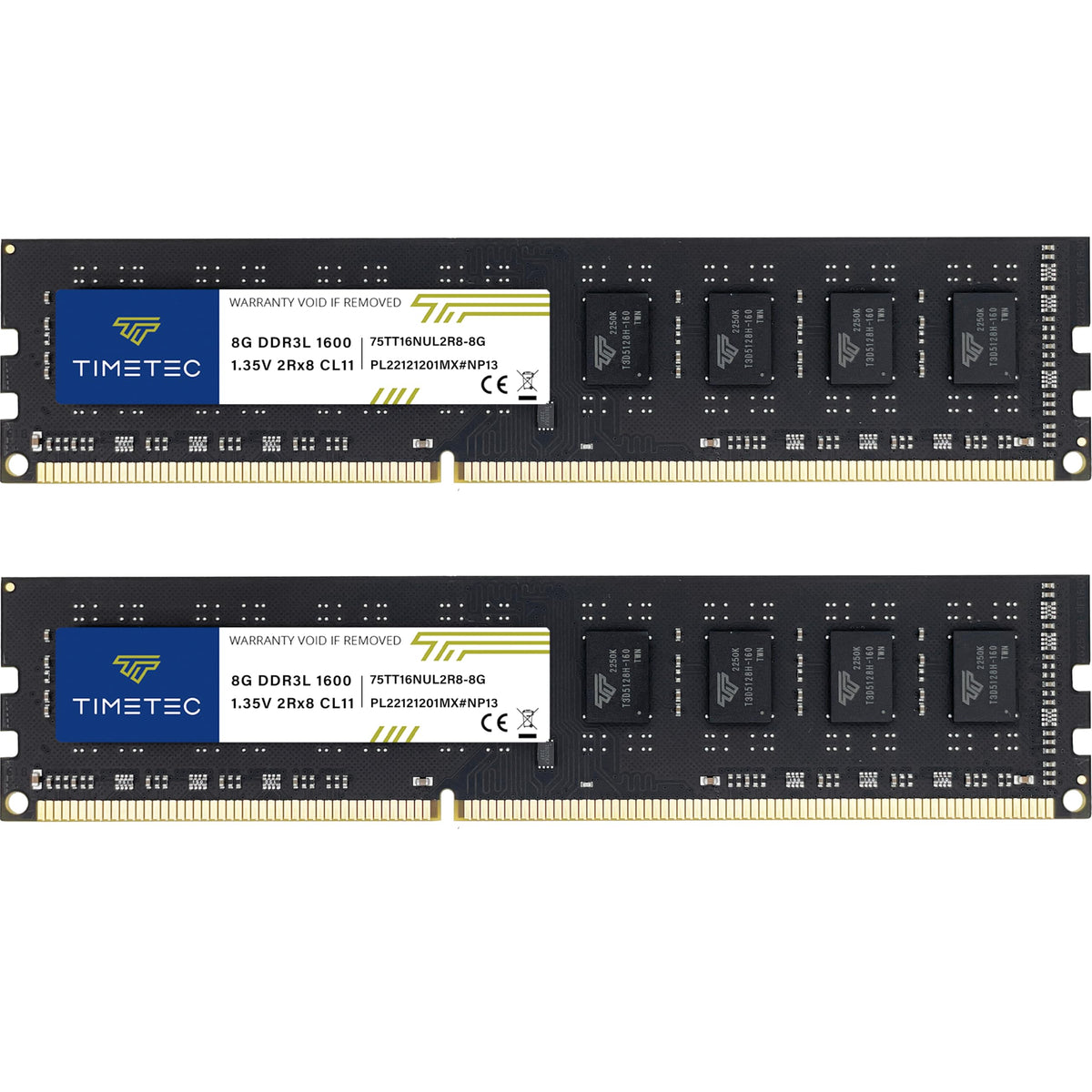 8GB DDR3-1600 LOW VOLTAGE UDIMM FOR HP - N1M47AA