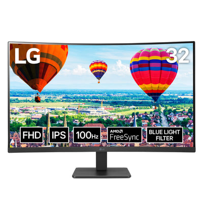LG 32MR51CA 31.5” Full HD VA Curved Monitor with AMD FreeSync and 100H