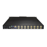 StarTech.com 16 Port Rackmount KVM Console w/ 6ft Cables - Integrated