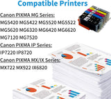 Lot de 15 cartouches d'encre compatibles Canon PGI-250 CLI-251 XL 250XL 251XL