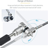 StarTech.com 25-Pack Universal Laptop Lock 6.6ft (2m), Master Keyed Se