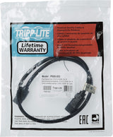 Tripp Lite P005-003 Heavy Duty Power Extension Cord 15A 14AWG C14 to C