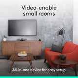 Logitech MeetUp Video Conferencing System, Ultra HD 4K/1080p/720p, 3 M