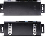 StarTech.com 7-Port Industrial USB 10Gbps Hub with Power Adapter, Meta