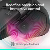 Logitech MX Master 4 for Mac, Ergonomic Bluetooth Mouse with Advanced