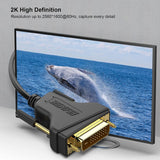 6 FT DVI-D DUAL LINK CABLE-M/M