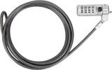Targus DEFCON Trapezoid Serialized Combo Cable Lock for Laptop Compute