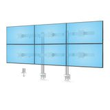 StarTech.com Six-Monitor Desk Mount with Crossbar, Up To 32-inch Compu