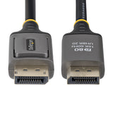 DISPLAYPORT 2.1 CABLE 8K 60HZ VESA CERTIFIED/DP 2.1/DP80/UHBR20