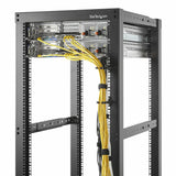 StarTech.com Lot de 5 organisateurs de câbles verticaux 1U 1,8 x 3,9 po (4,5 x 10 cm) pour rack serveur