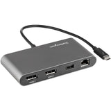 StarTech.com Dual-Monitor Thunderbolt Mini Dock, 4K 60Hz DisplayPort