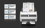Epson DS-730N Sheet-fed scanner 600 x 600 DPI A4 Black, Grey